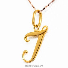 Mallika Hemachandra 22kt Gold Letter Pendant (P113)  Buy Jewellery Online for specialGifts