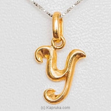 Mallika Hemachandra 22kt Gold Letter Pendant (P127)  Buy Jewellery Online for specialGifts