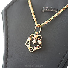 Mallika Hemachandra 22kt Gold Pendant With Cubic Zirconia (P856/1) Buy Jewellery Online for specialGifts