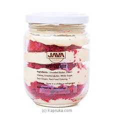 Red Velvet Cake Jar Buy Java Online for specialGifts