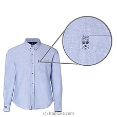 Trinity College Long Sleeve Shirt-Casual Blue Buy Trinity College Online for specialGifts