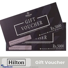 Hilton Gift Vouchers at Kapruka Online