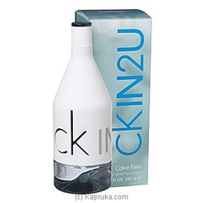 Ck In2U For Him By Calvin Klein Eau De Toilette 100ml By CALVIN KLEIN at Kapruka Online for specialGifts