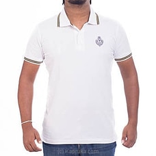 Royal College Short Sleeve White Polo Shirt Buy Royal College Online for specialGifts