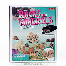Rocks And Minerals Mining Kit  By Brightmind  Online for specialGifts