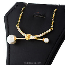 Pearl With Crystal Stones Necklace Buy Swarovski Online for specialGifts