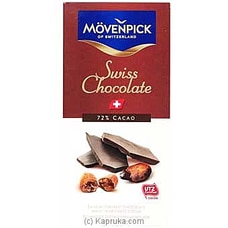 Movenpick Swiss Chocolate 72% Cocoa 70g  By Movenpick  Online for specialGifts