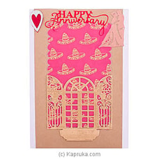 Handmade Happy Anniversary Greeting Card  Online for specialGifts