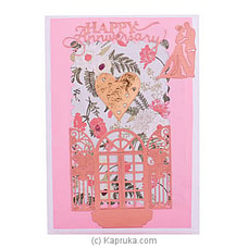 Handmade Happy Anniversary Greeting Card Buy Greeting Cards Online for specialGifts