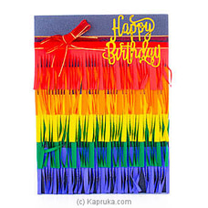 Handmade Happy Birthday Greeting Card at Kapruka Online