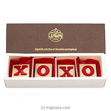 Java XOXO 4 Piece Chocolate Buy Java Online for specialGifts