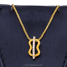 Vogue 22K Gold Pendant With 12 (c/z) Rounds Buy Vogue Online for specialGifts