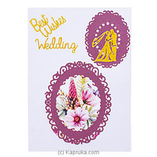 Handmade Wedding Greeting Card at Kapruka Online