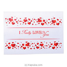 Handmade Romance Greeting Card VALENTINE at Kapruka Online