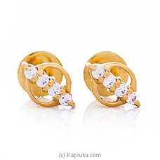 Vogue 22K Ear Stud Set With 8 Cz Rounds Buy Vogue Online for specialGifts