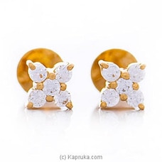Vogue 22K Ear Stud Set With 10 Cz Rounds Buy Vogue Online for specialGifts