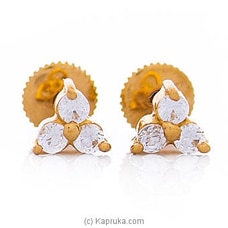 Vogue 22K Ear Stud Set With 6 Cz Rounds Buy Vogue Online for specialGifts