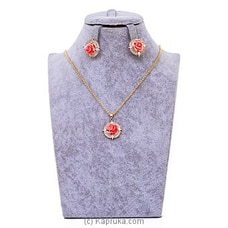 Coral Necklace Set-(GP0893) Buy Stone N String Online for specialGifts