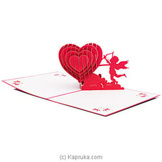 Popup 3D Greeting Card VALENTINE at Kapruka Online