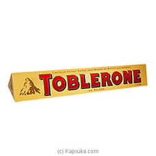 Toblerone Milk Chocolate 100g at Kapruka Online