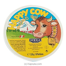 Happy Cow Cheese -120g (8 Portions) By Happy Cow at Kapruka Online for specialGifts