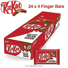 Nestle kitkat 24 x 4 finger bars - confectionery/Biscuits at Kapruka Online