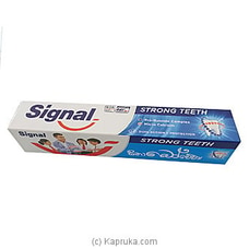 Signal Strong Teeth Toothpaste 160g By Signal at Kapruka Online for specialGifts
