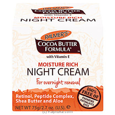Cocoa Moisture Rich NIGHT Cream By Palmer`s 75g at Kapruka Online