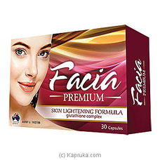 Facia Premium Capsules ( Advanced Glutathione Complex)   - 30 Capsules By Facia at Kapruka Online for specialGifts