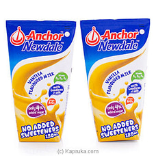 Anchor Newdale Vanilla Flavoured Milk- 180ml (2 Pack) at Kapruka Online