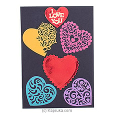 Handmade I Love You Greeting Card Buy Best Sellers Online for specialGifts