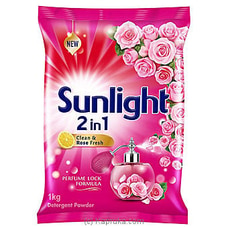 Sunlight Detergent Powder- 2 In 1 Clean And Rose Fresh- 1 KG at Kapruka Online