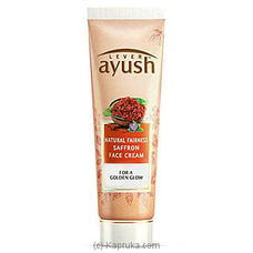 Ayush Natural Fairness Saffron Face Cream 50g Buy Ayush Online for specialGifts
