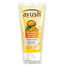Ayush Anti Pimple Turmeric Face Wash 80g Buy Ayush Online for specialGifts