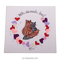 Hand Painted With So Much Love Greeting Card Buy Greeting Cards Online for specialGifts