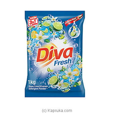Diva Detergent Powder Aqua, Lime & Lemon 1kg Buy Diva Online for specialGifts