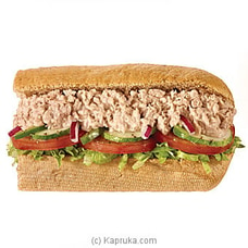 6` Tuna Toasted Bread with Cheese Sub Buy Subway Online for specialGifts