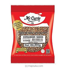 Coriander Seeds 200g - කොත්තමල්ලි Buy Mc Currie Online for specialGifts