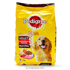 PEDIGREE Adult Meat And Rice- 3KG Buy Pedigree Online for specialGifts