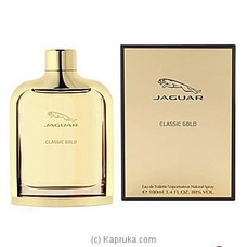 Jaguar Classic Gold Eau De Toilette Spray For Men 100ml By Jaguar at Kapruka Online for specialGifts