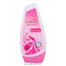 Velvet Body Wash Rose And Milk 250ml Buy Velvet Online for specialGifts