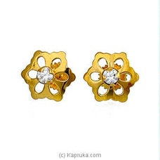 Swarnamahal 22kt Yellow Gold Ear Stud-ES0001062 Buy Swarna Mahal Online for specialGifts