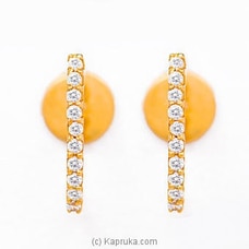 Vogue 22K Gold Ear Stud Set With 20 (c/z) Rounds Buy Vogue Online for specialGifts