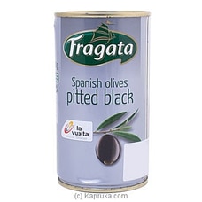 Fragata Spanish Olives Pitted Black 350g at Kapruka Online