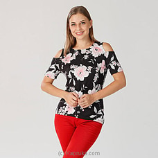 Rosy Dawn -Cold Shoulder Viscose Tee Buy MIIKA Online for specialGifts