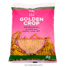 CIC Golden Crop White Basmathi Rice 1KG at Kapruka Online