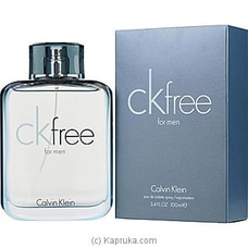 Calvin Klein Ck Free Men Eau De Toilette Spray 100ml Buy Calvin Klein Online for specialGifts