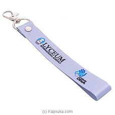 Lyceum Fabric Grey Key Tag Buy Lyceum Online for specialGifts