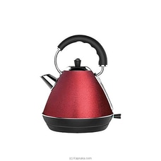 Abans Pyramid Kettle With Red Ice Flake Finish 1.7L BT-K02E By Abans at Kapruka Online for specialGifts