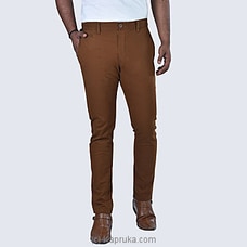 Moose Men`s Slim Fit Chino Pant-M100-Bright Brwon Buy MOOSE Online for specialGifts